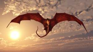 Летящий дракон во сне - к карьерному росту
