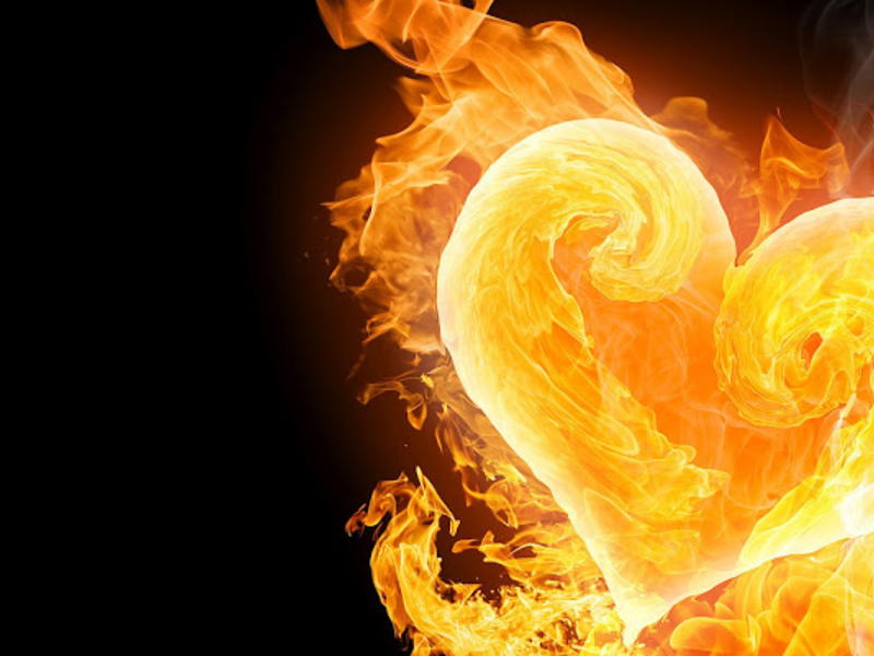 Пожар может означать страсть